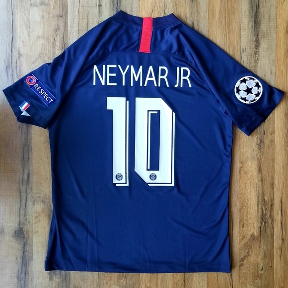 NEYMAR JR JERSEY 19/20 HOME PSG UCL - Picture 1 of 6